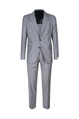 Single -breasted wool dress