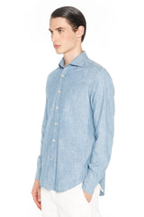 CAMICIA COTONE DENIM