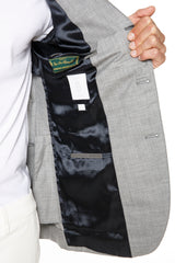 Cashmere single -breasted jacket