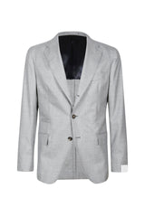 Cashmere single -breasted jacket