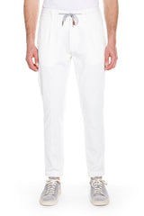 Jersey cotton trousers