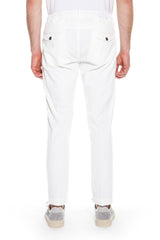 Jersey cotton trousers