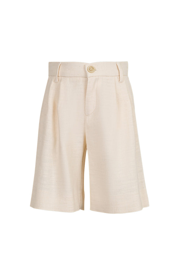 KIDS COTTON LINEN SHORTS