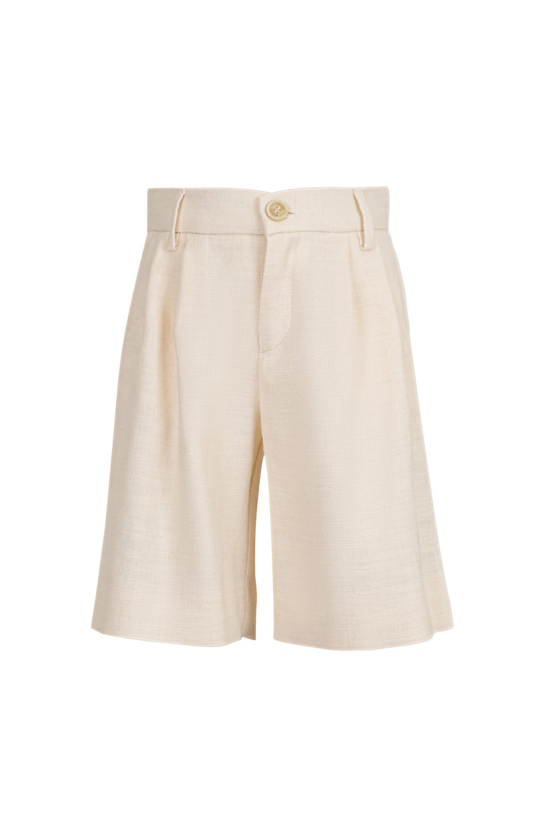 KIDS COTTON LINEN SHORTS