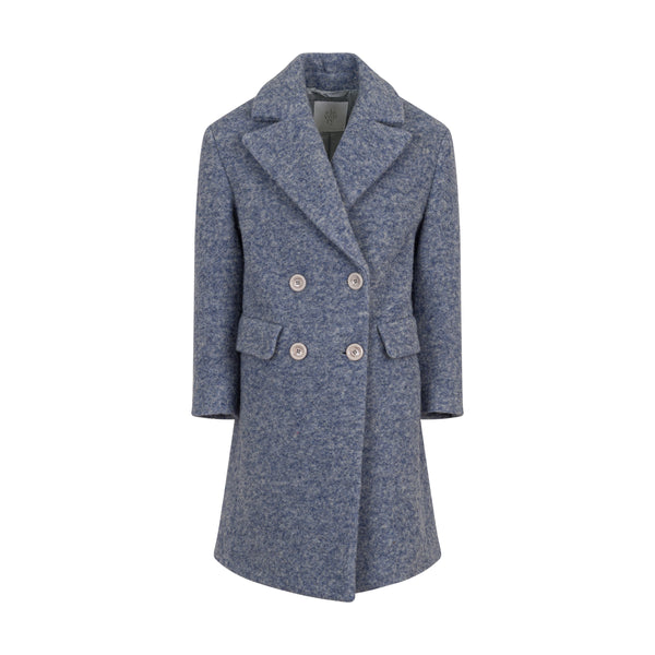 CAPPOTTO CON CINTURA LANA POLIESTERE