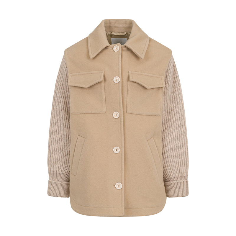 CAPPOTTO CON CINTURA LANA POLIAMMIDE CASHMERE