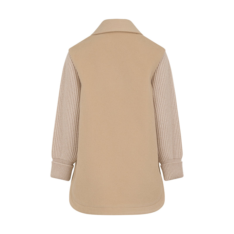 CAPPOTTO CON CINTURA LANA POLIAMMIDE CASHMERE