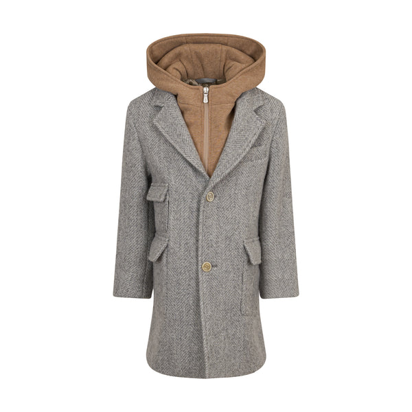 CAPPOTTO MONOPETTO LANA