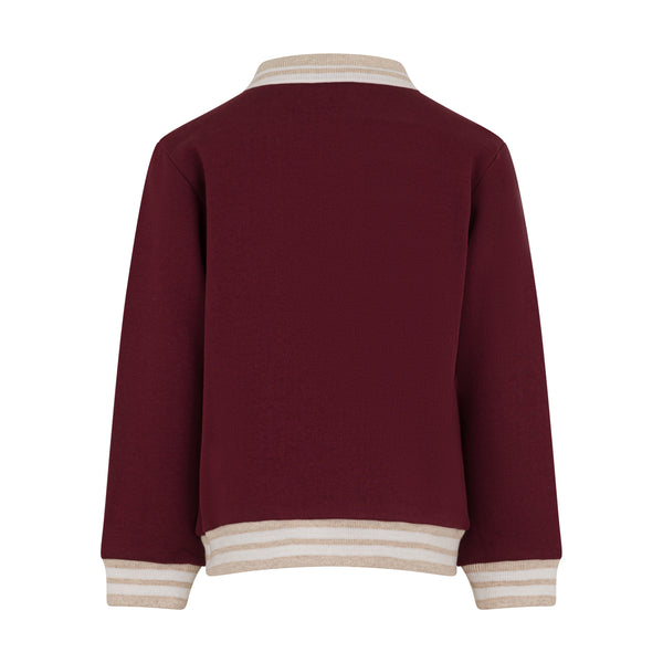 SWEATSHIRT WITH CONTRAST COLLAR