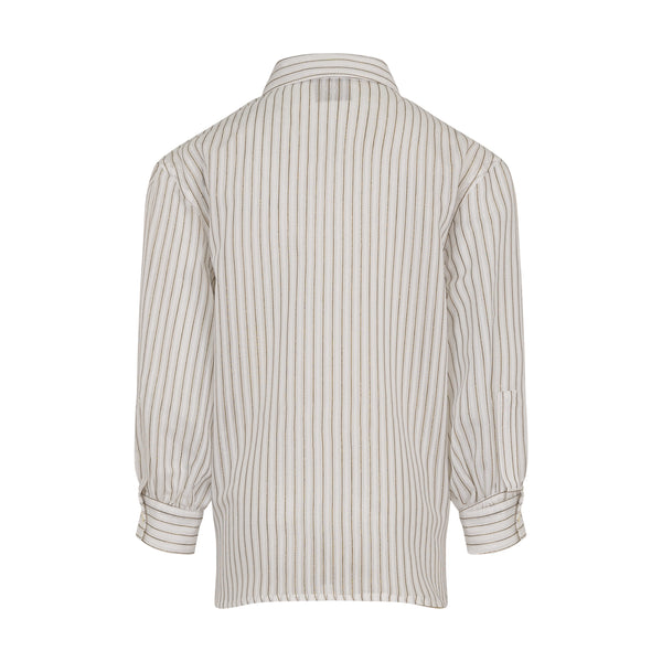 CAMICIA COTONE SETA LUREX