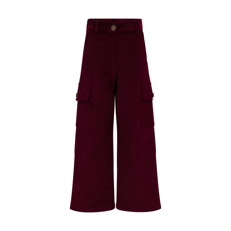 PANTALONE IN VELLUTO STRETCH