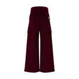 PANTALONE IN VELLUTO STRETCH