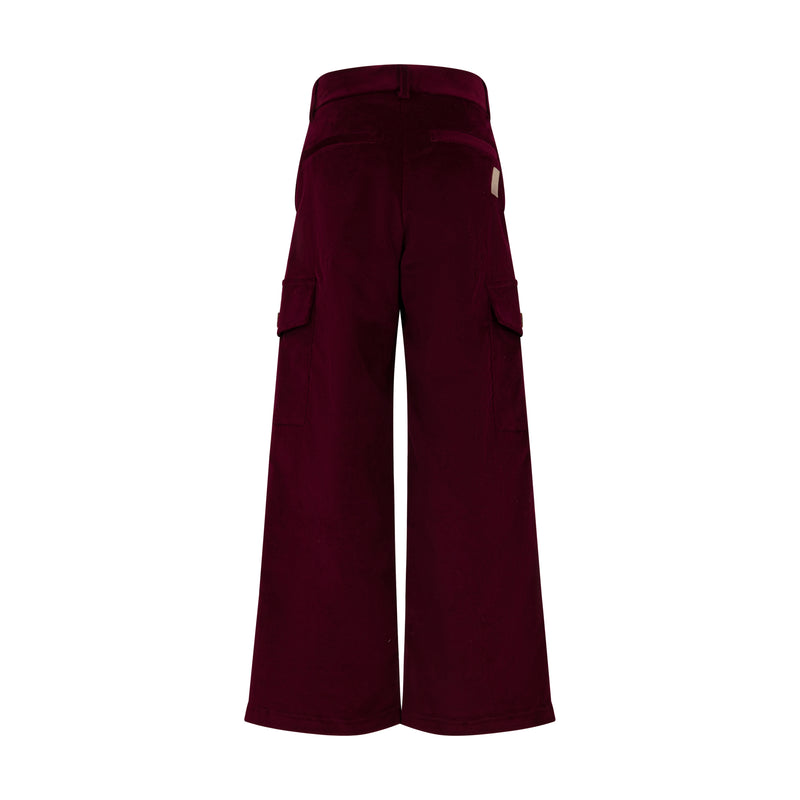 PANTALONE IN VELLUTO STRETCH