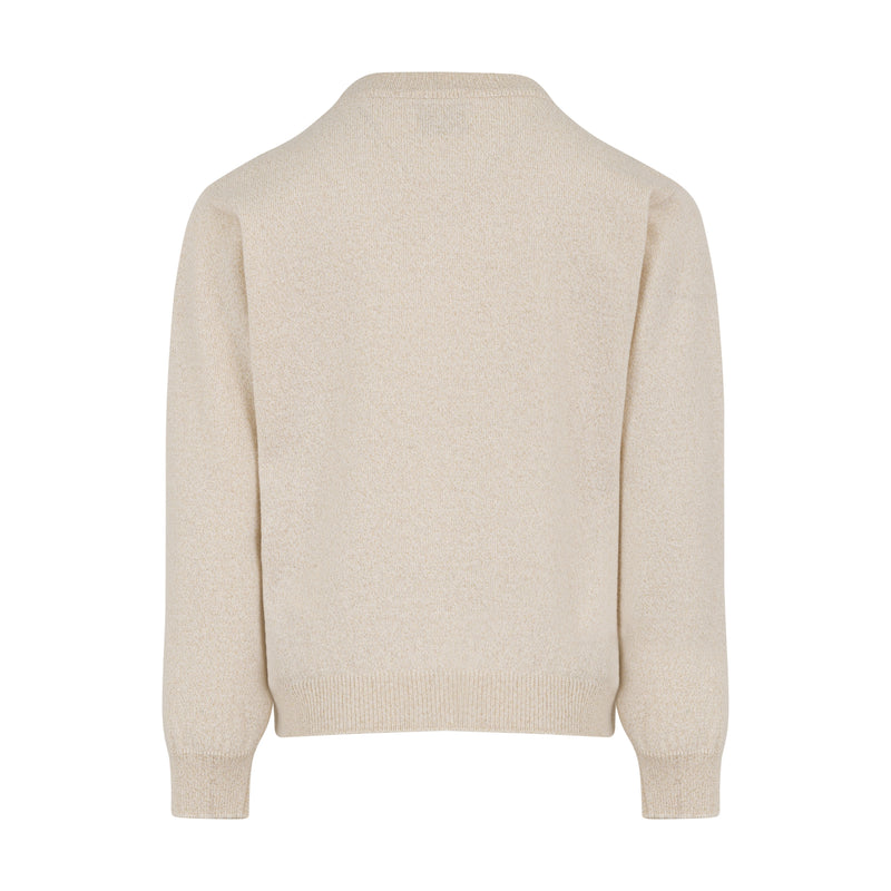 MAGLIA COLLO VULCANO LANA VISCOSA CASHMERE LUREX
