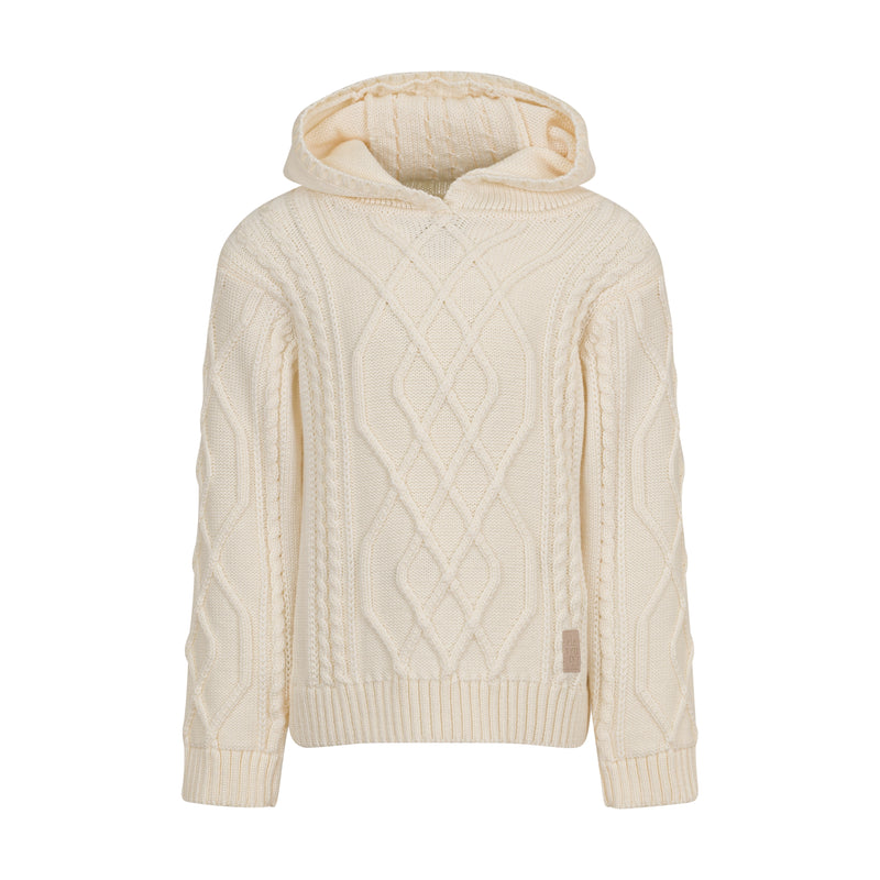 WOOL HOODED SWEATER