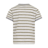 VISCOSE‑LINEN T‑SHIRT BOY