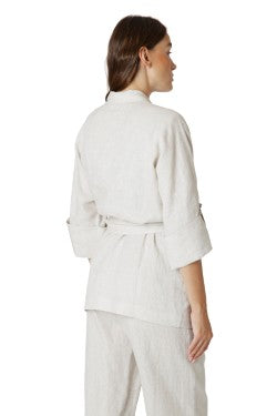 JACKET WITH BELT