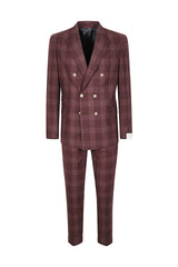 DOUBLE-BREASTED WOOL SUIT