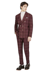 DOUBLE-BREASTED WOOL SUIT