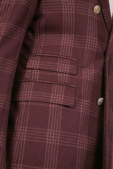 DOUBLE-BREASTED WOOL SUIT