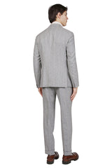 ABITO MONOPETTO SETA LANA CASHMERE