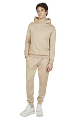 FELPA CON CAPPUCCIO GIZA COTTON