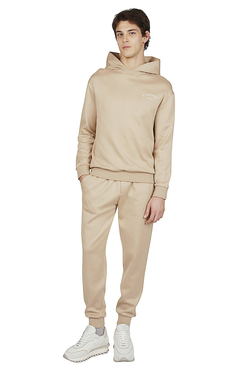 FELPA CON CAPPUCCIO GIZA COTTON