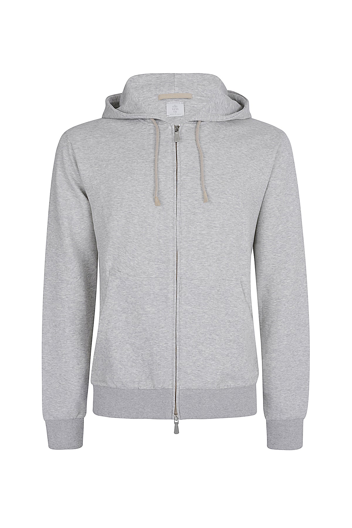 Silk cotton cotton hooded sweatshirt – Eleventy Milano