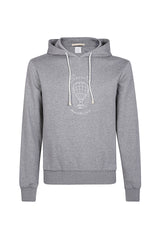 FELPA CON CAPPUCCIO GIZA COTTON