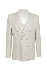 GIACCA DOPPIOPETTO LANA SETA CASHMERE