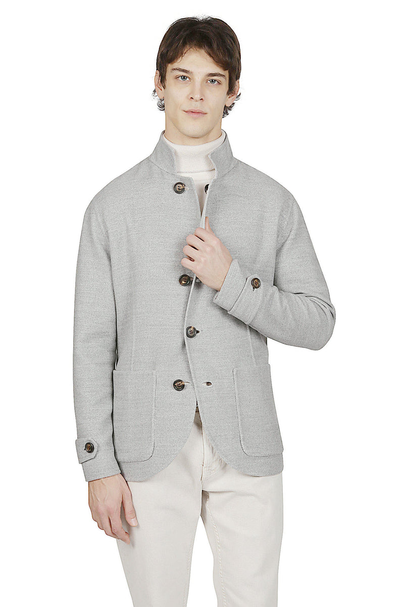 GIACCA REVERSIBILE LANA