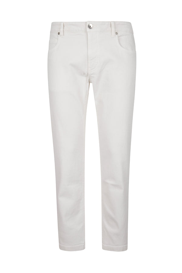 STRATCH COTONE DENIM and leather