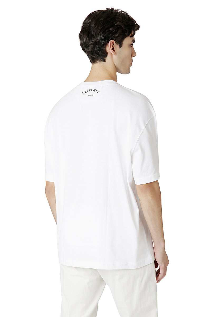 T-SHIRT GIROCOLLO COTONE JERSEY