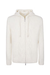 MAGLIA FULL ZIP CASHMERE ALPACA