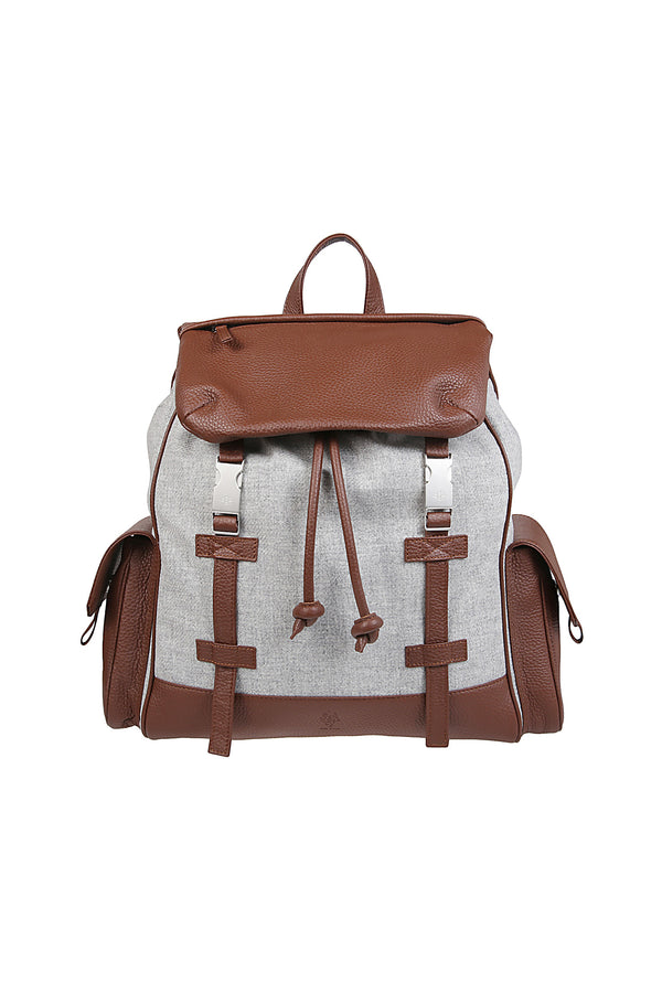 BORSA LANA E PELLE