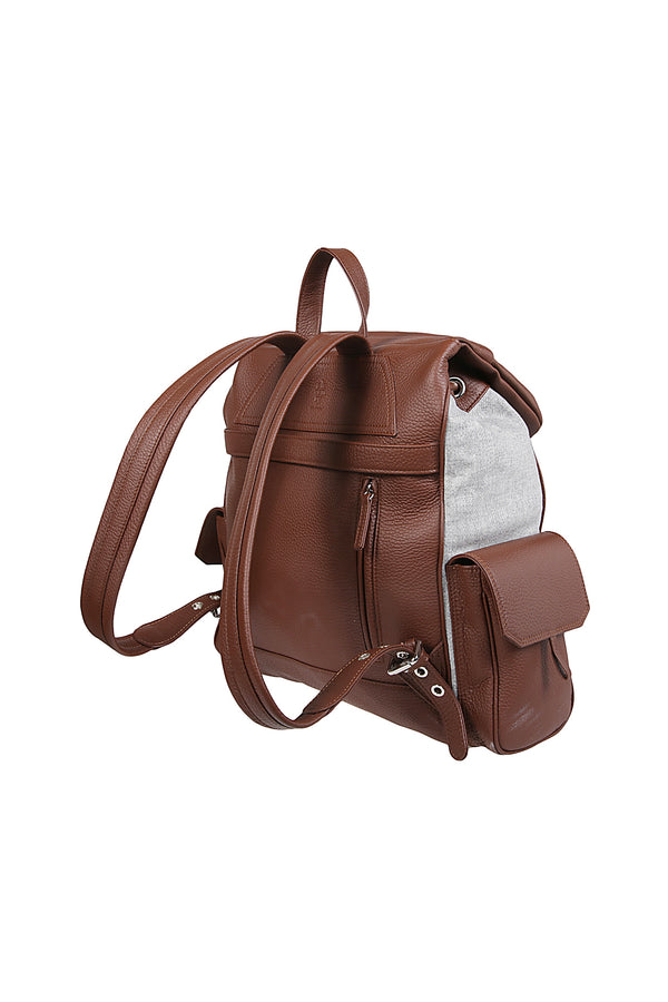 BORSA LANA E PELLE