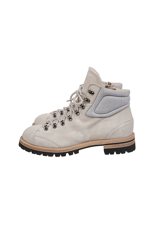STIVALI SUEDE E FLANELLA