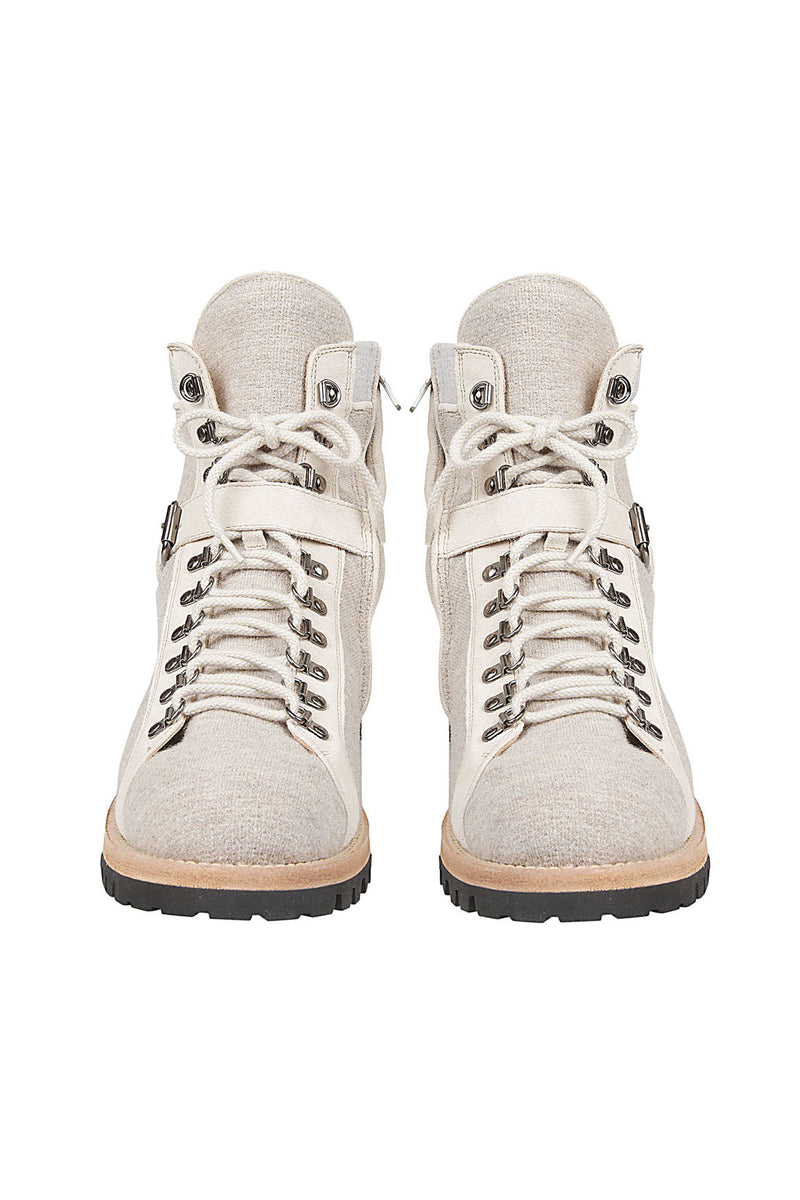 STIVALI MAGLIA SUEDE E FLANELLA