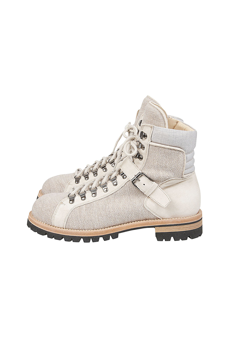 STIVALI MAGLIA SUEDE E FLANELLA