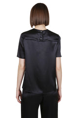 T-SHIRT GIROCOLLO SETA UNITA