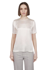 T-SHIRT GIROCOLLO SETA UNITA