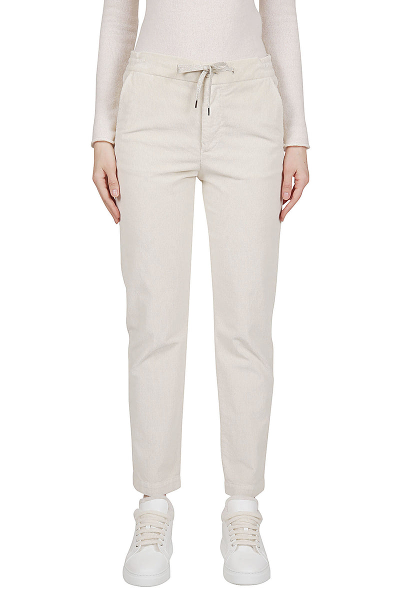 Cotton trousers Modal Elastan big velvet