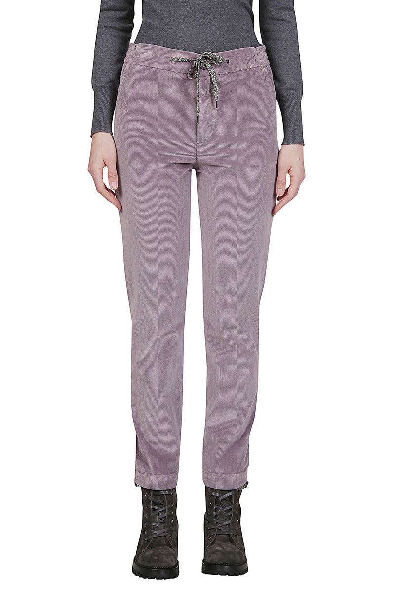 Cotton trousers Modal Elastan big velvet