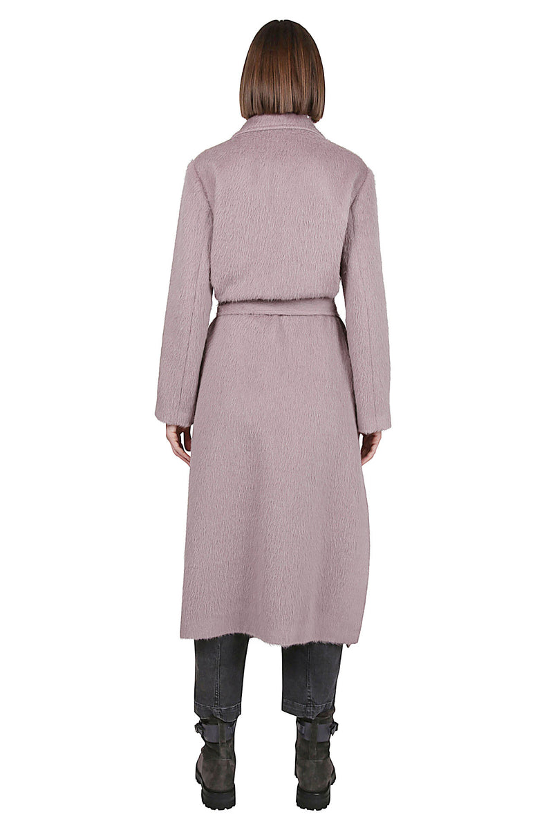 CAPPOTTO CON CINTURA BABY LAMA LANA
