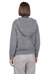 Full Zip Cotton shirt Kid Mohair Silk Lurex
