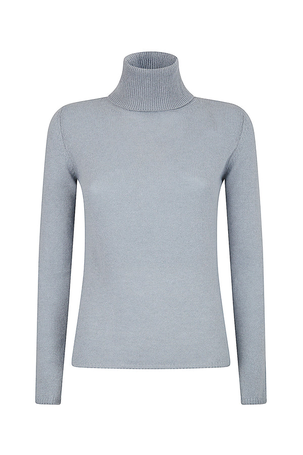 Cashmere turtleneck jersey