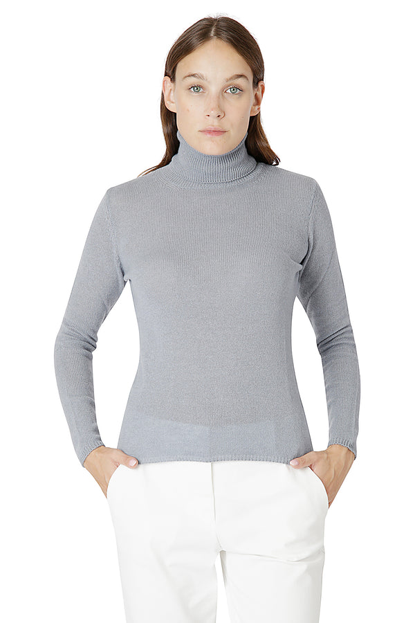 Cashmere turtleneck jersey
