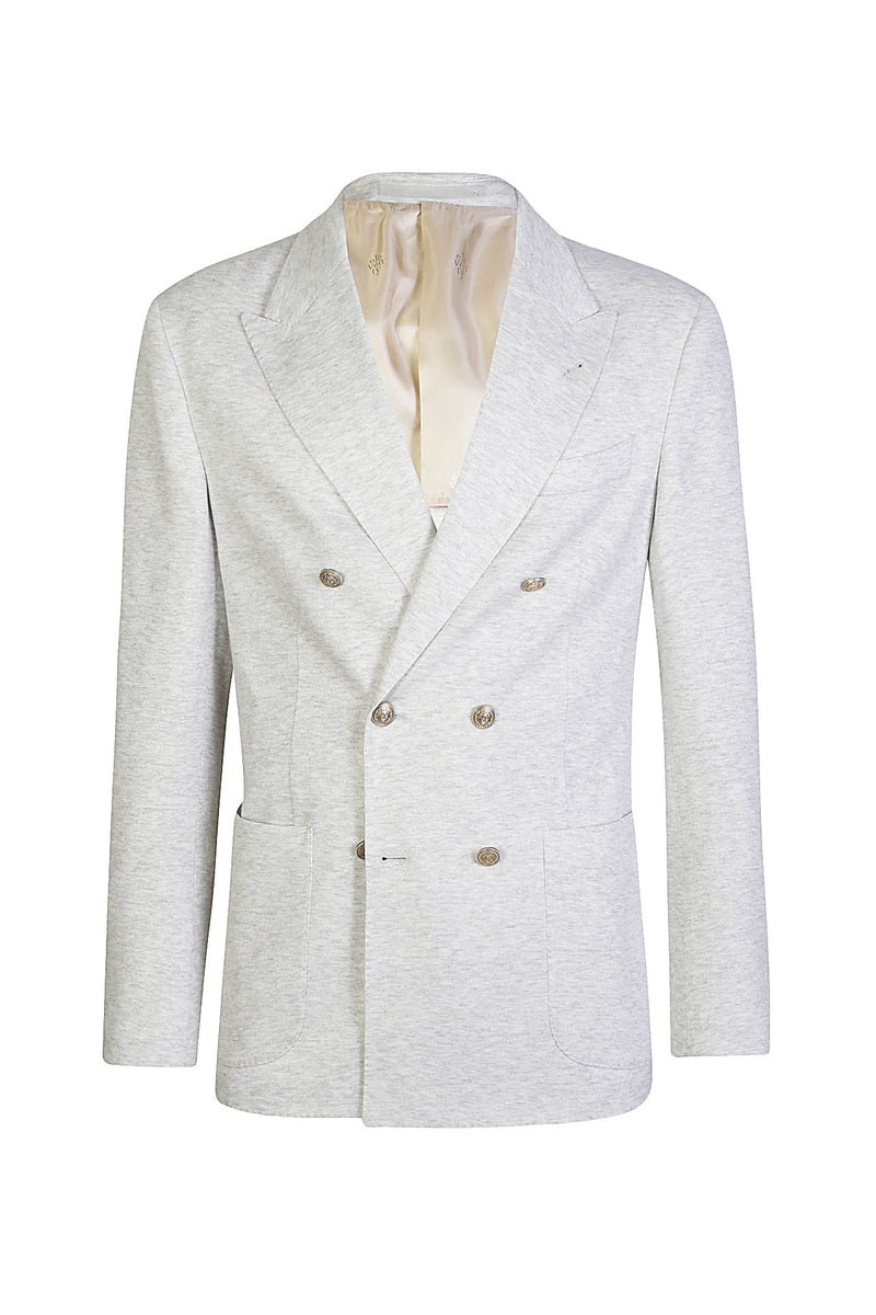 GIACCA DOPPIOPETTO LINO COTONE