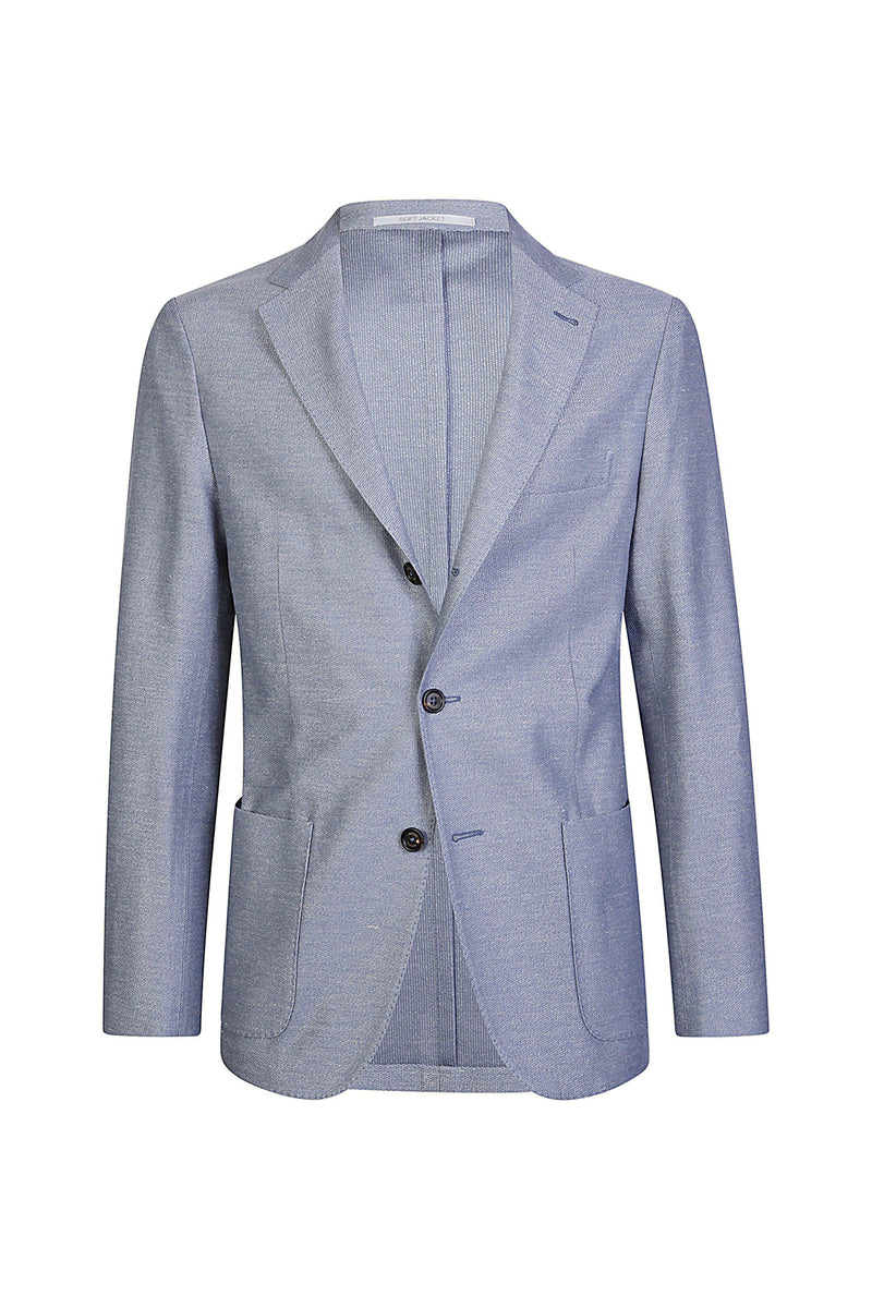 GIACCA MONOPETTO LINO COTONE