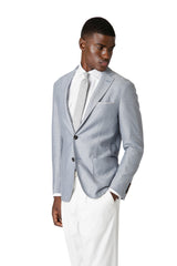 GIACCA MONOPETTO LINO COTONE
